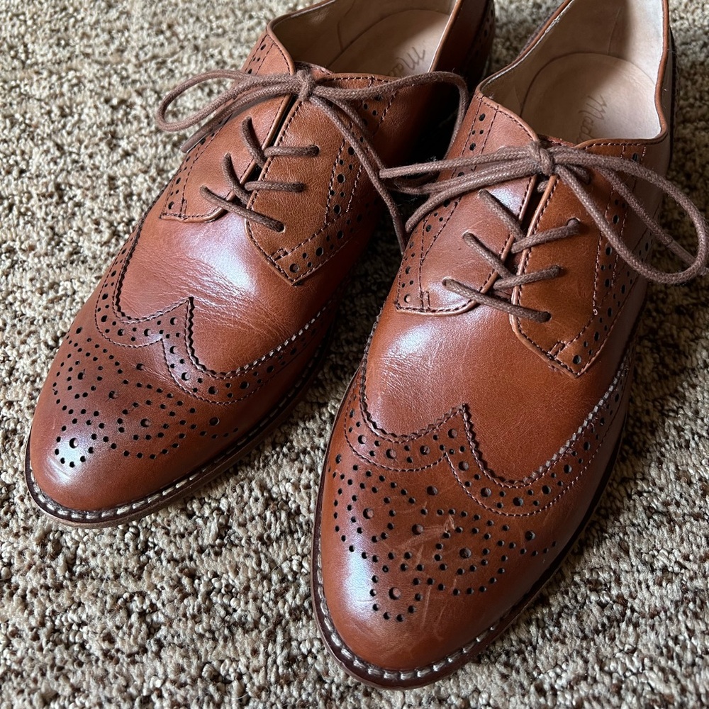 Madewell The Juliette Leather Oxford 8.5